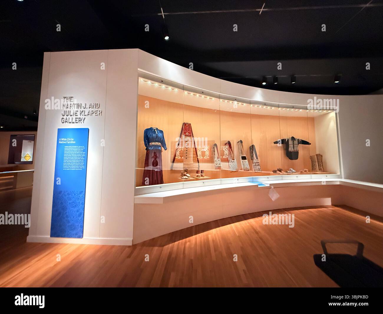 American Indian artwork at the Eiteljorg Museum, Indianapolis, Indiana, USA - Smartphone Captured Stock Image