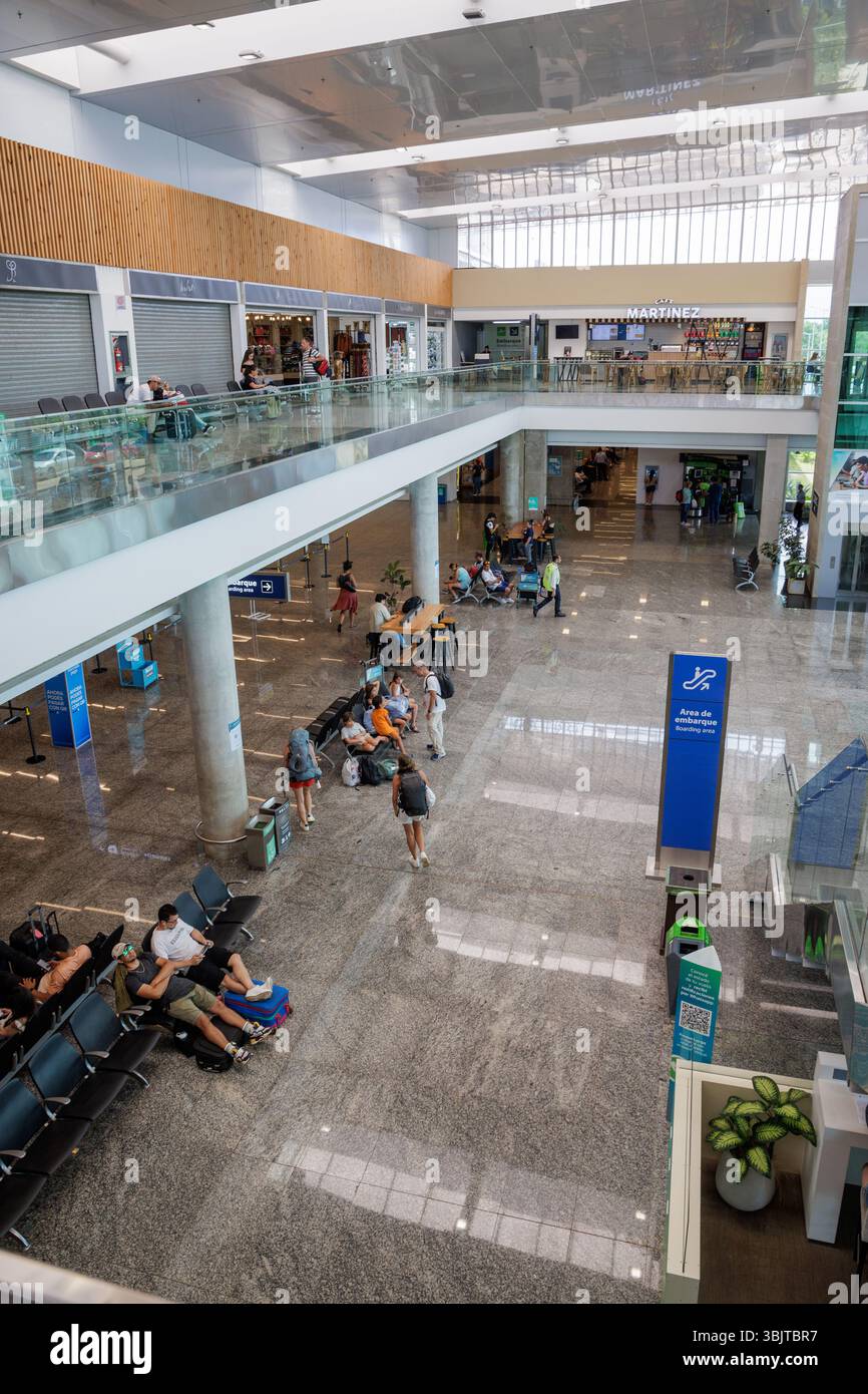 Puerto Iguazu, Misiones, Argentina - May 18th, 2025: Iguazu Falls International Airport, Greater Carlos Eduardo Krause. Stock Photo