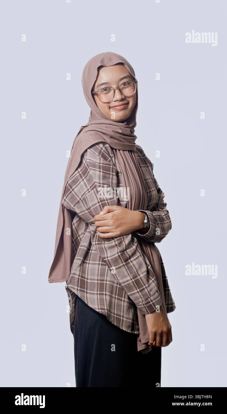Wearing scarf young woman hi-res stock photography and images - Alamy