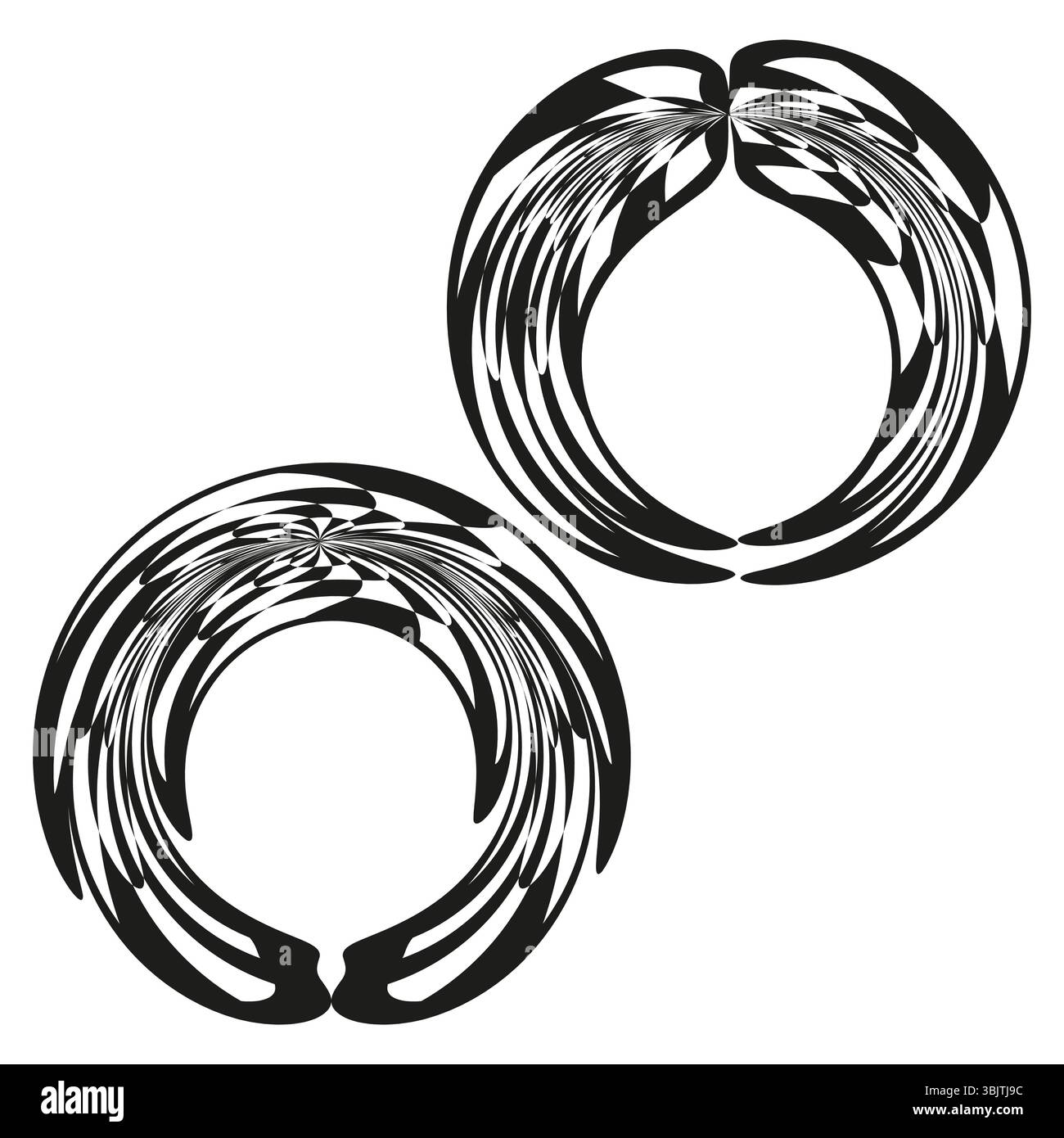 Circle center rotation elements motion hi-res stock photography and ...
