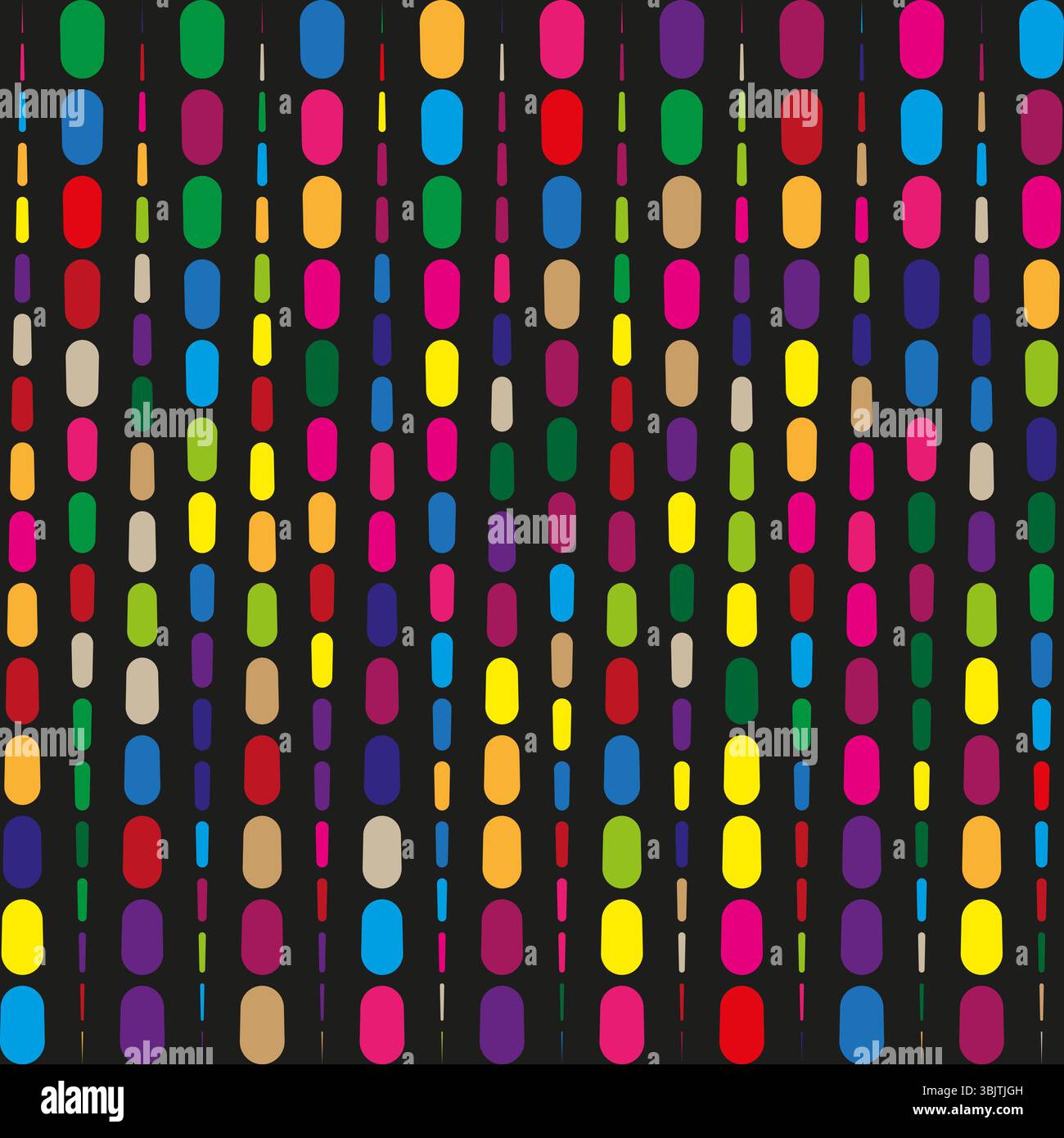 Neon stripes pattern. Vertical light bars. Colorful glowing design. Vector background texture. Stock Vector