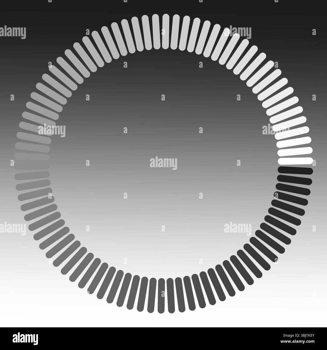 Circular loading bar. Progress status indicator. Gradient ring symbol ...