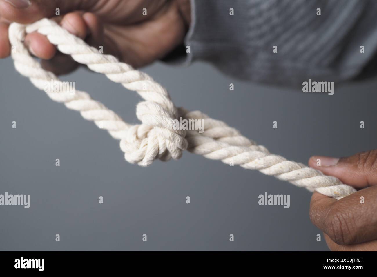 Secured Ropes Secure technique hi-res stock photography and images - Alamy