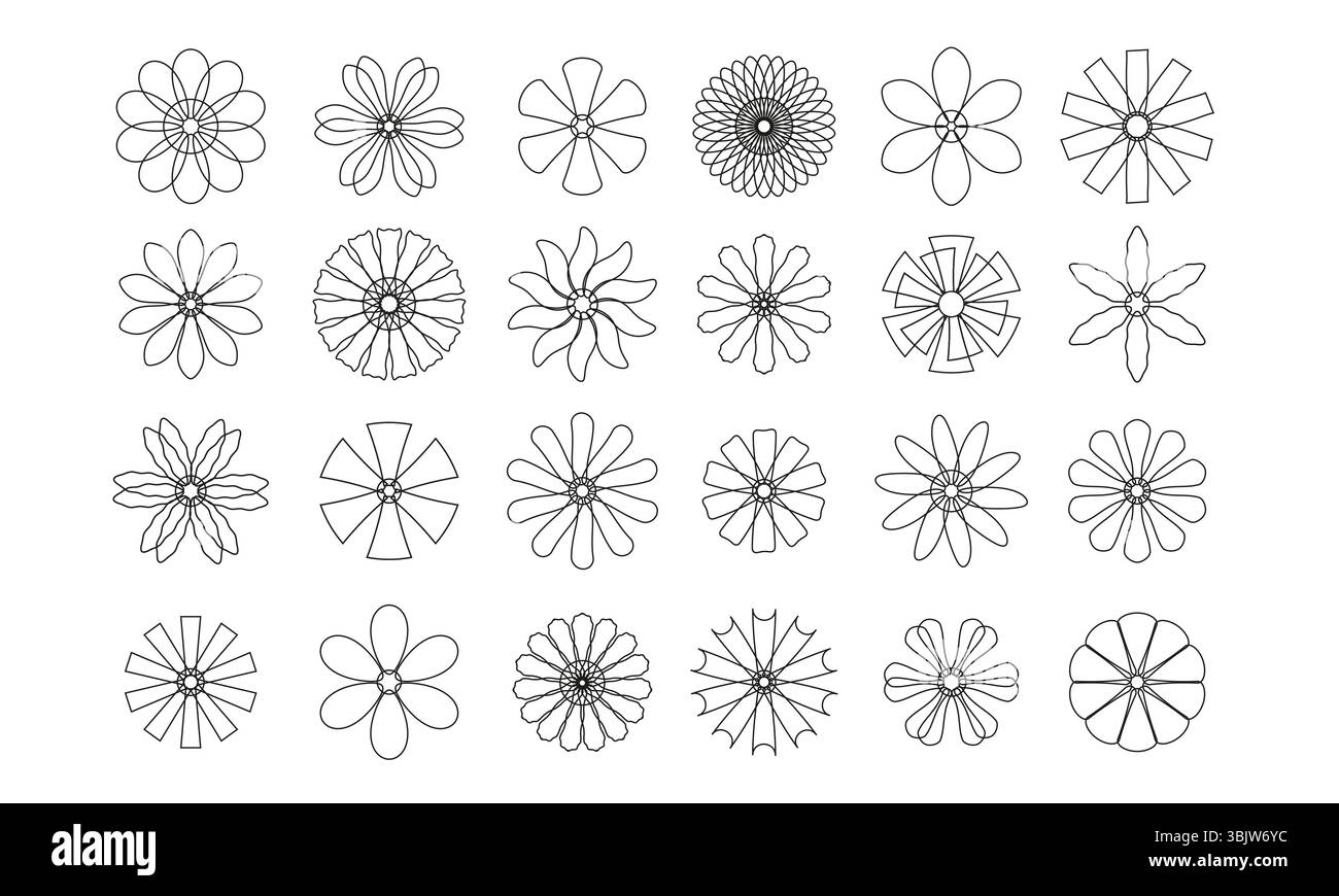 Rose flower icon set Cut Out Stock Images Pictures Alamy Rose flower icon set Cut Out Stock Images Pictures Alamy