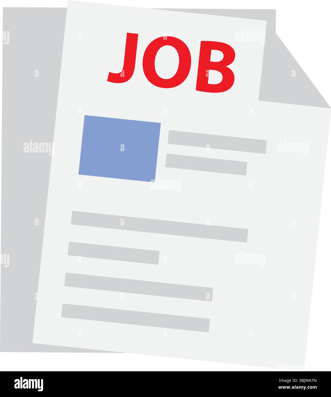 Jobs Application Vector Icon Stock Vector