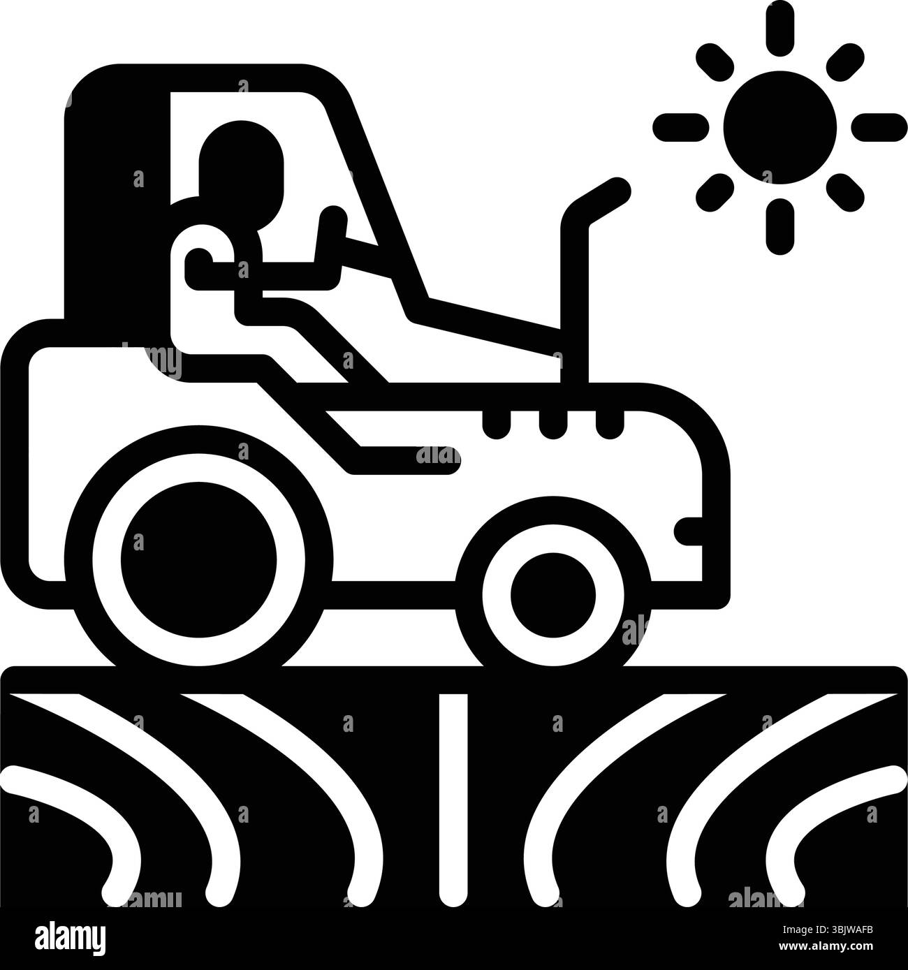 Icon for farming, agriculture Stock Vector