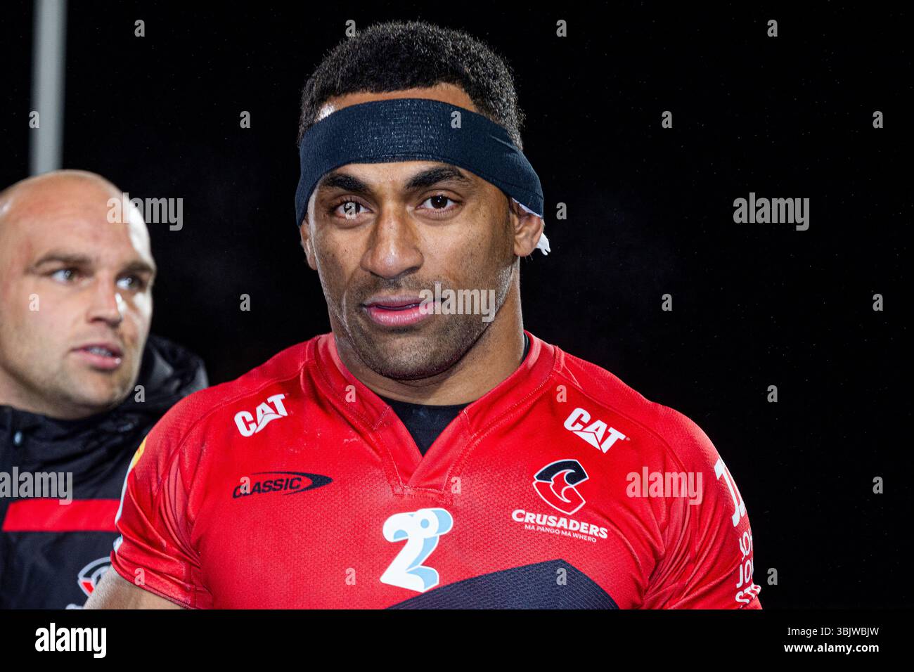 Christchurch, NEW ZEALAND - JUNE 13 : Crusaders player Sevu Reece looks ...