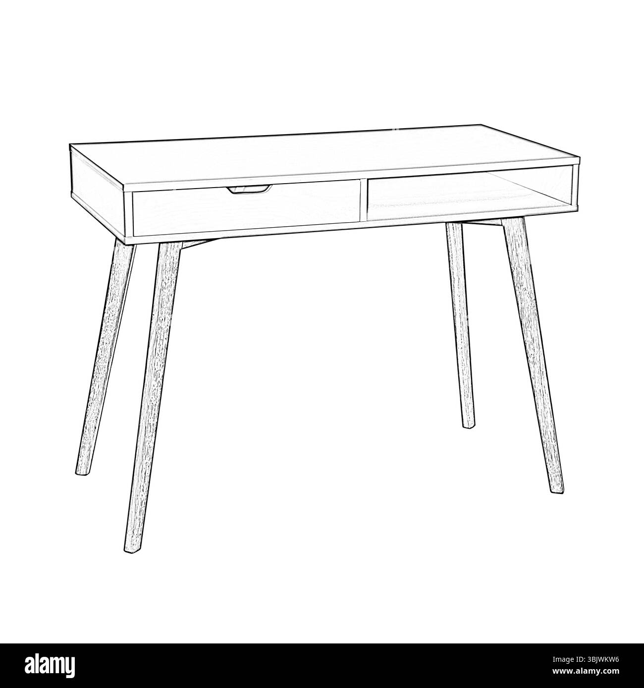 Design detail table piece Cut Out Stock Images & Pictures - Alamy