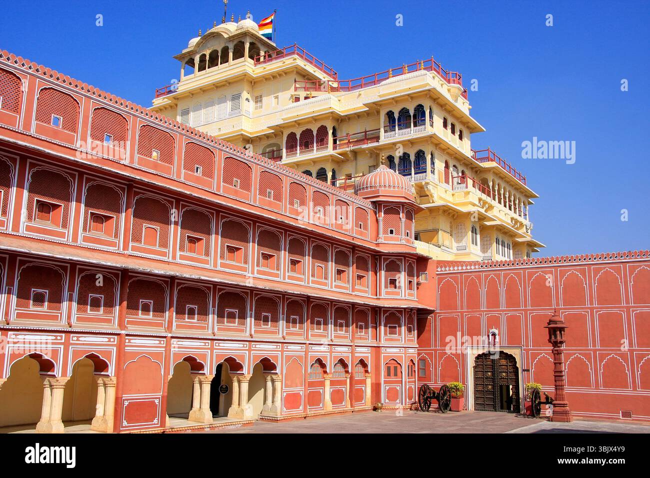 Chandra Mahal in Jaipur City Palace, Rajasthan, India Stock Photo - Alamy