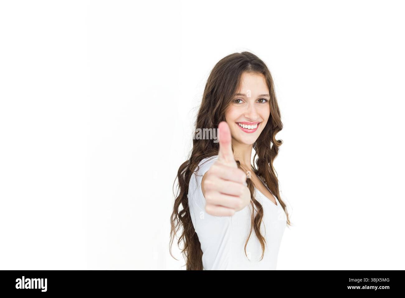 One woman arm up success hi-res stock photography and images - Alamy