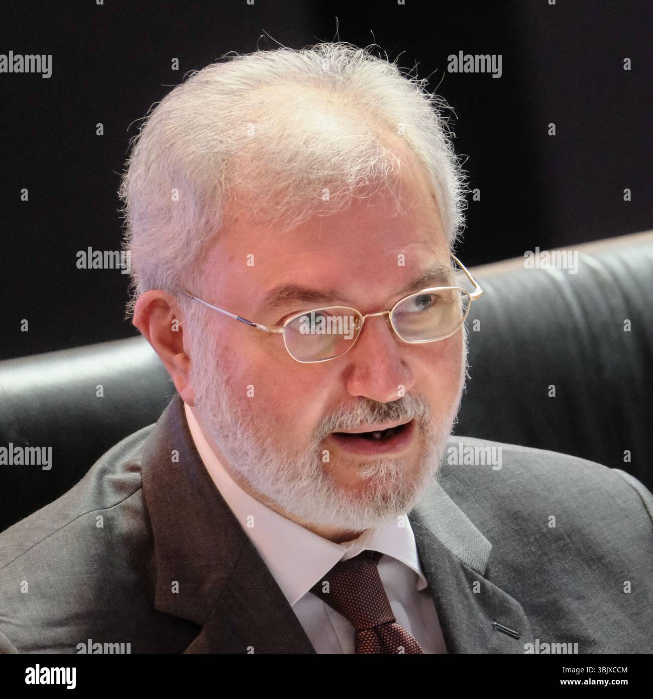 Riccardo Turrini Vita, Garante Nazionale detenuti, in occasione della II edizione di “Recidiva Zero. Studio, formazione e lavoro in carcere e fuori dal carcere”, organizzata dal CNEL e Ministero della Giustizia. Scuola di formazione DAP, Roma Martedì 17 Giugno 2025 (foto Mauro Scrobogna/LaPresse) Riccardo Turrini Vita, National Guarantor for Prisoners, on the occasion of the 2nd edition of “Zero Recidivism. Study, training and work in prison and outside prison”, organized by CNEL and the Ministry of Justice. DAP training school, Rome Tuesday June 17 2025. (Photo by Mauro Scrobogna/LaPre Stock Photo