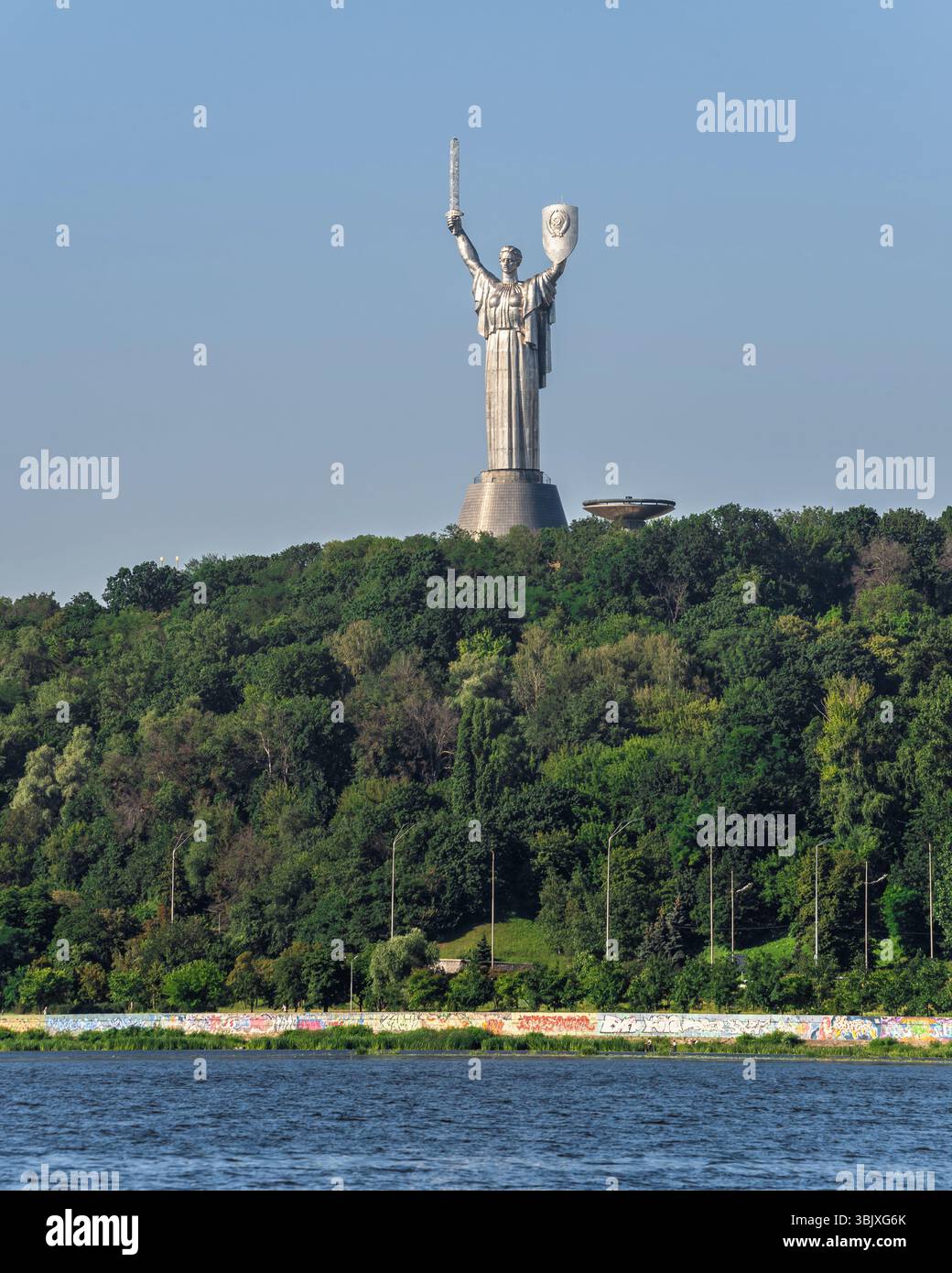 Motherland monument in Kyiv, Ukraine Stock Photo