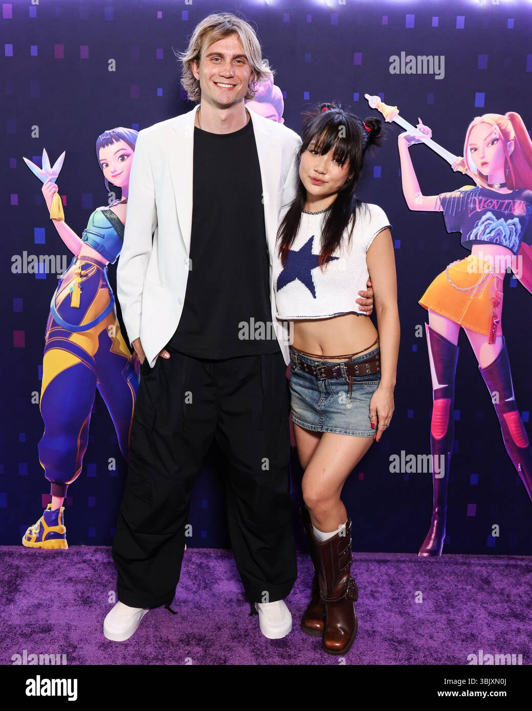 Sarah Fly Rapper HOLLYWOOD, LOS ANGELES, CALIFORNIA, USA - JUNE 16: Aaron Tropf and ...