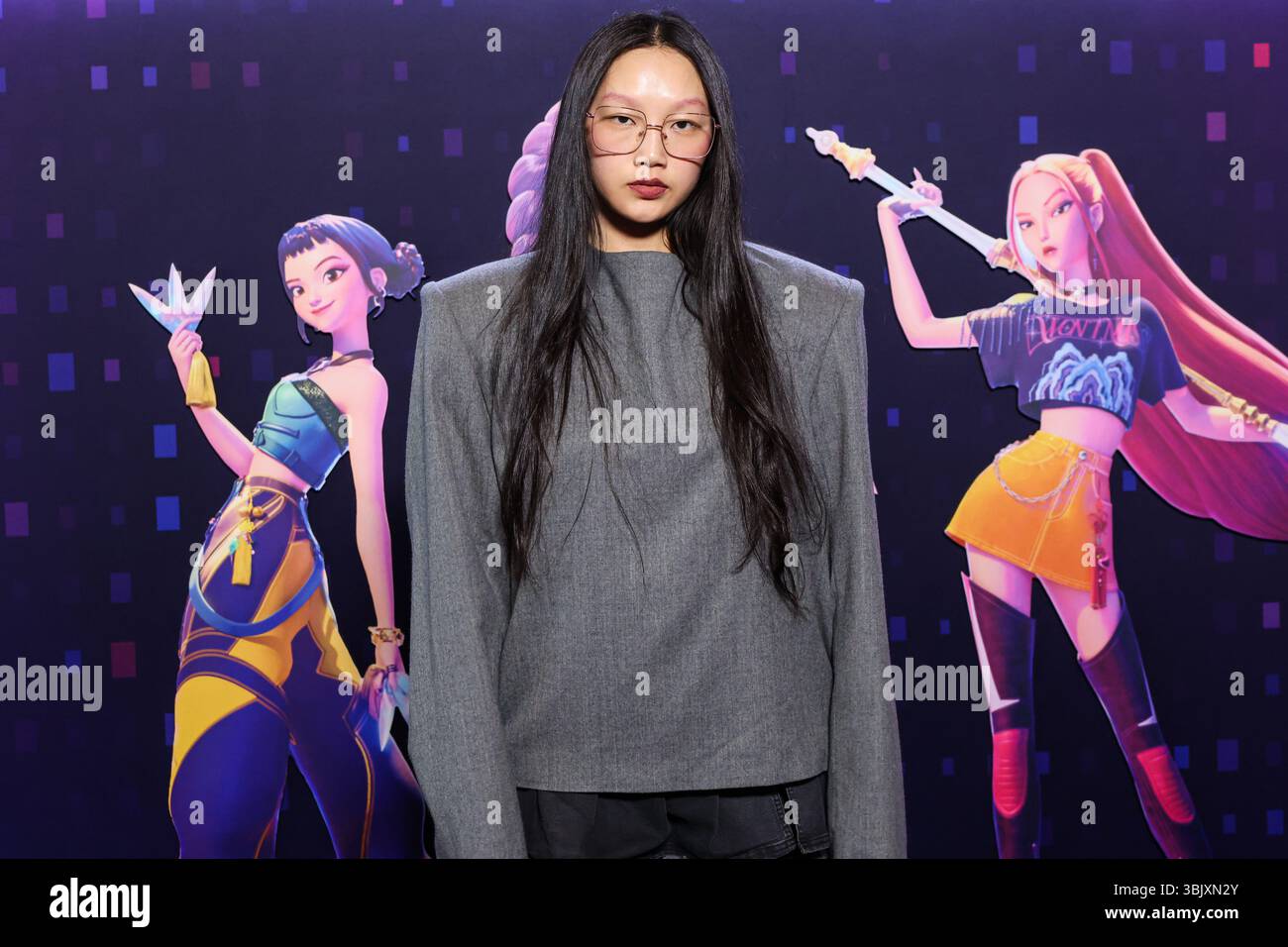 K pop demon hunters hi-res stock photography and images - Alamy