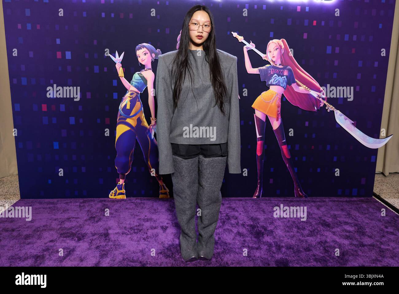 K pop demon hunters hi-res stock photography and images - Alamy