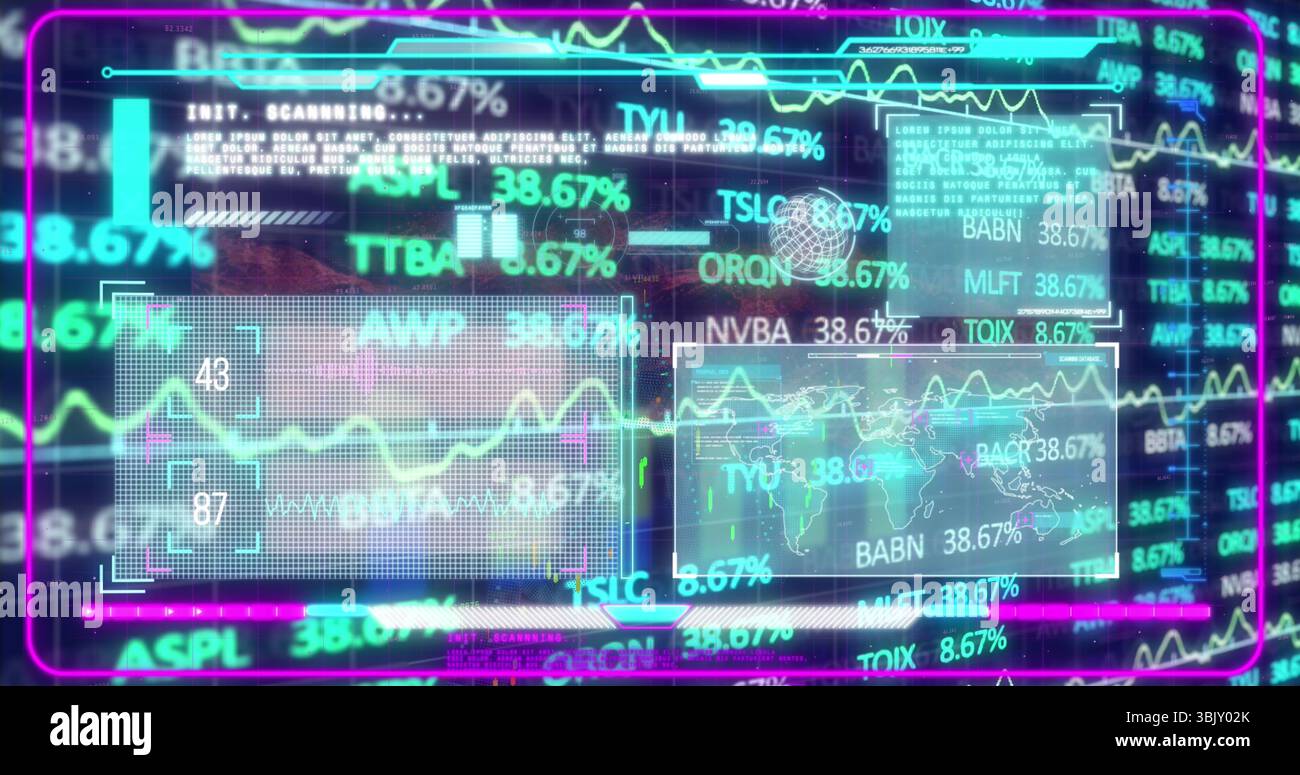 Showing stock ticker panels hi-res stock photography and images - Alamy