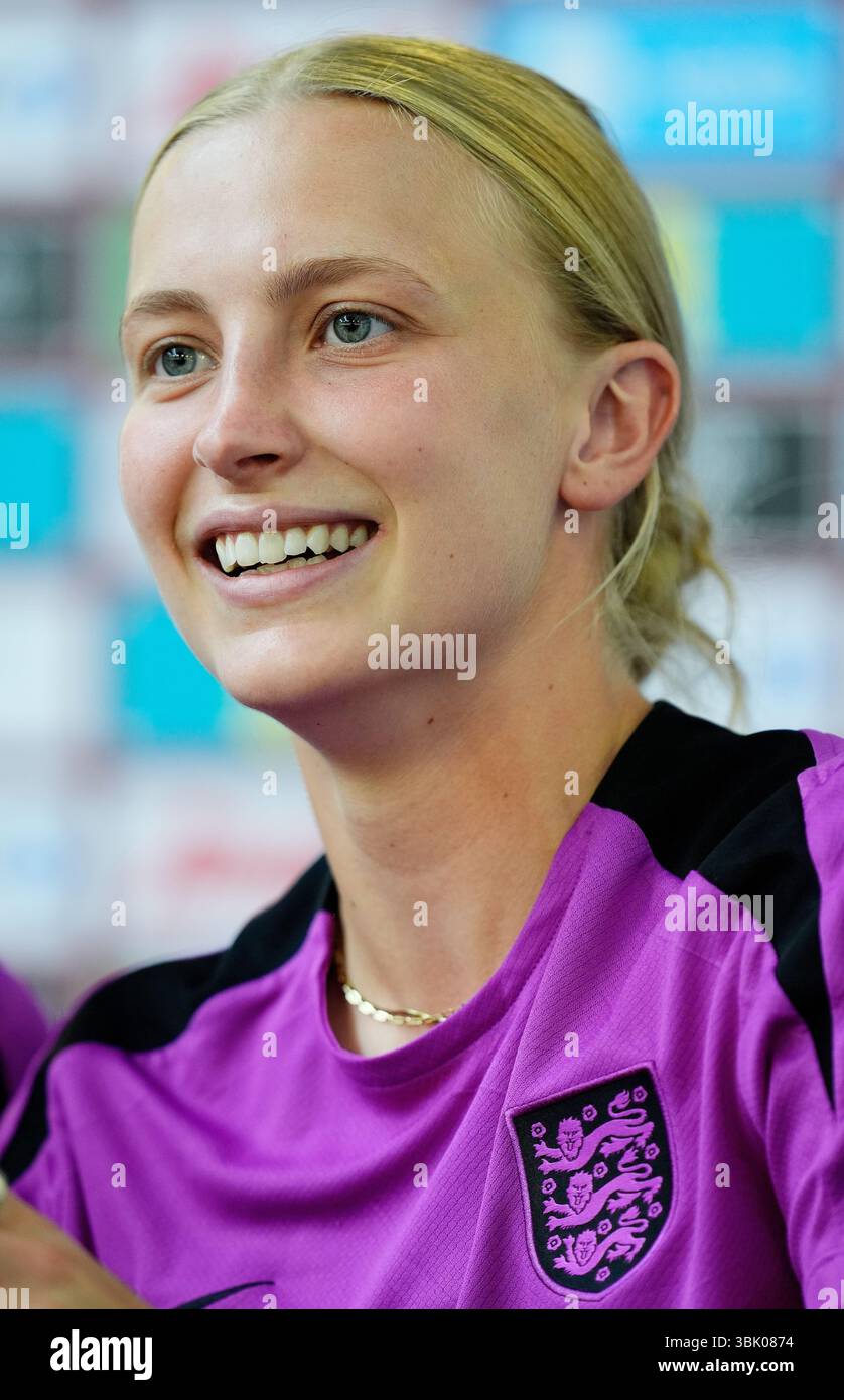 England's Aggie Beever-Jones at St George's Park, Burton upon Trent ...