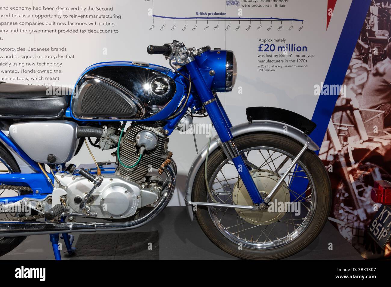 Old honda motorcycle hi-res stock photography and images - Alamy
