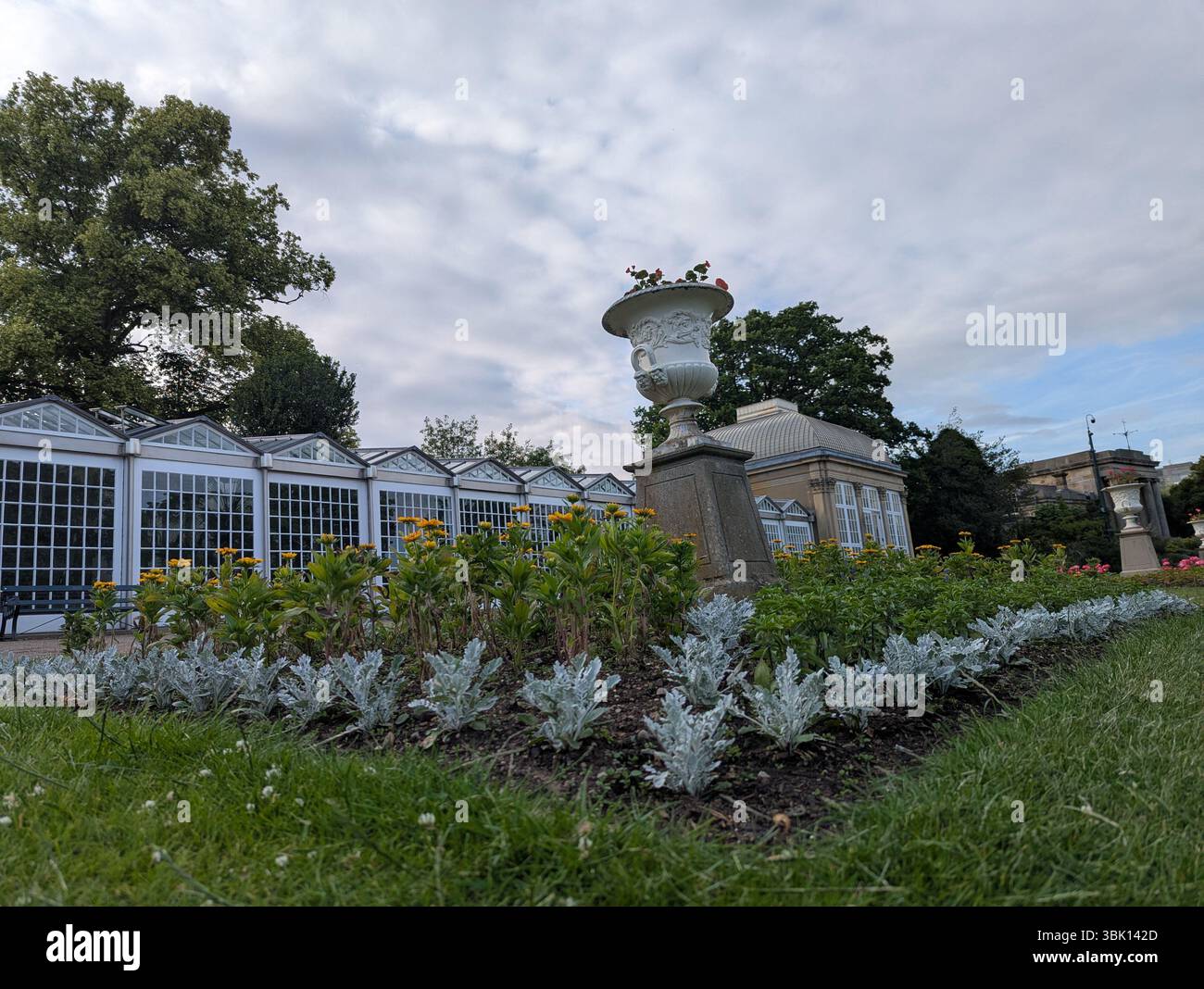 The Sheffield Botanical Gardens located in a Grade II listed botanical gardens Sheffield S10 2LN, England, UK. , 5000 species of plants. - Smartphone Captured Stock Image