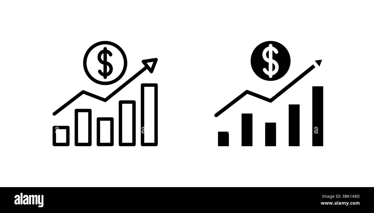 Rising charts Black and White Stock Photos & Images - Alamy