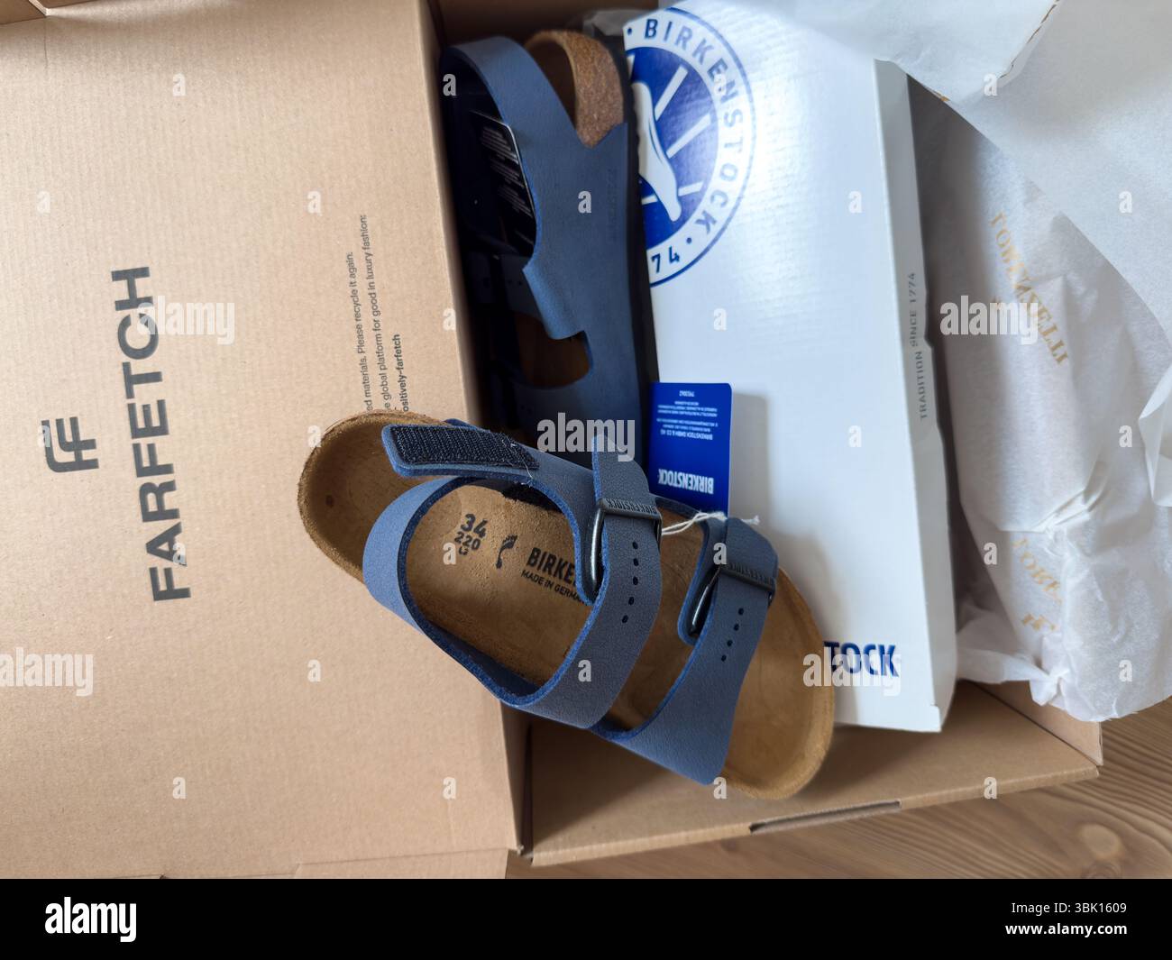 Birkenstock cork sandals hi-res stock photography and images  display picture 2