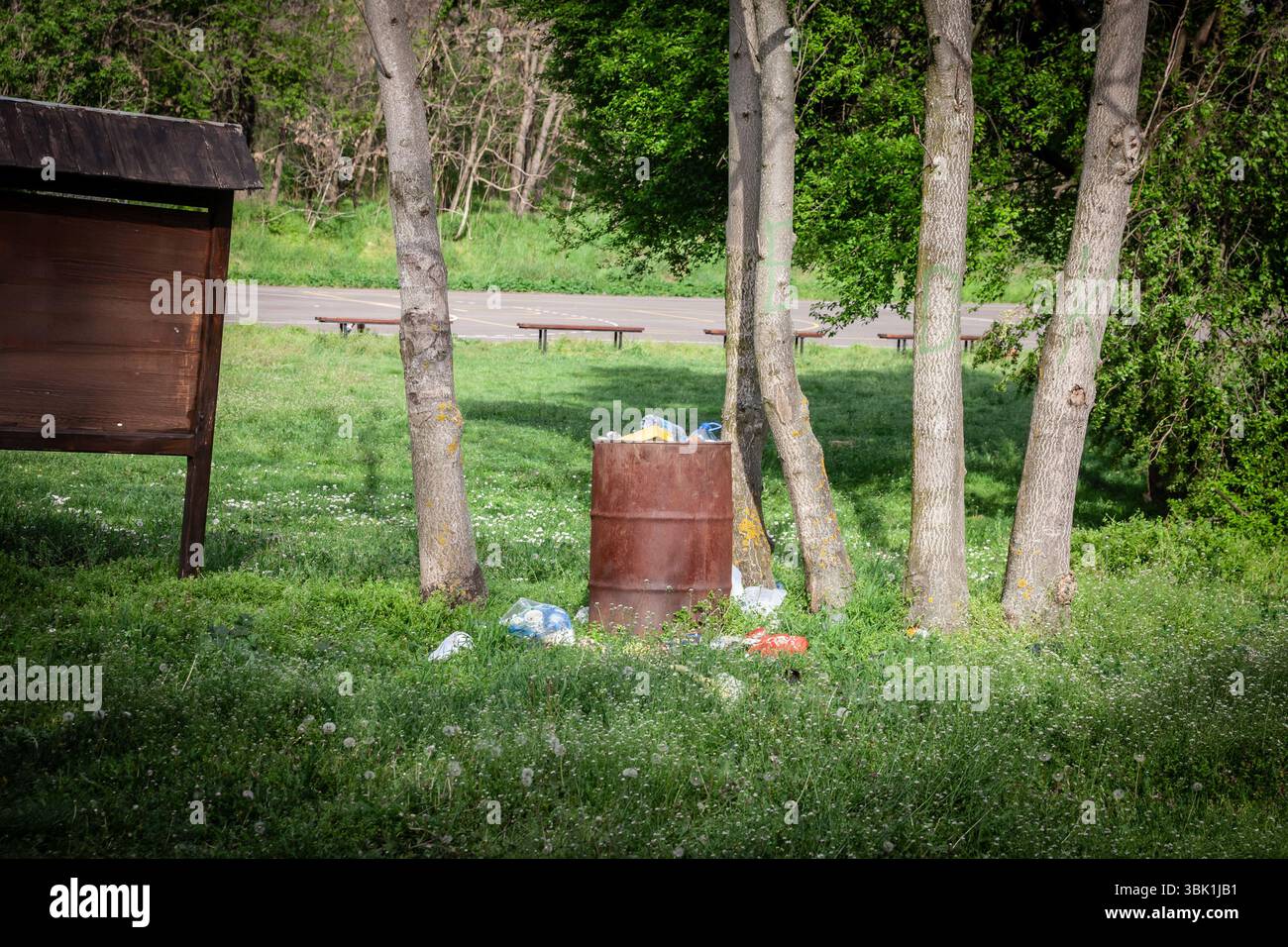 Plastic drum hi-res stock photography and images - Alamy