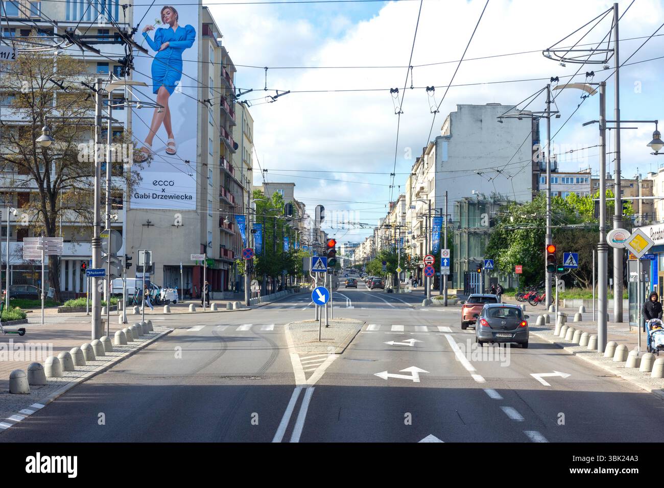 Świętojańska, city centre, City of Gdynia, Pomeranian Voivodeship, Republic of Poland Stock Photo