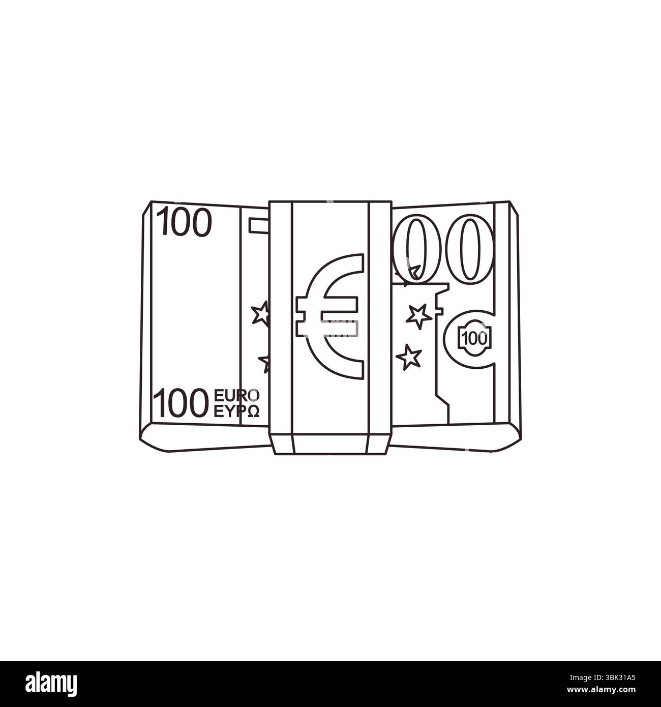 Cartoon sign euro hi-res stock photography and images - Page 2 - Alamy