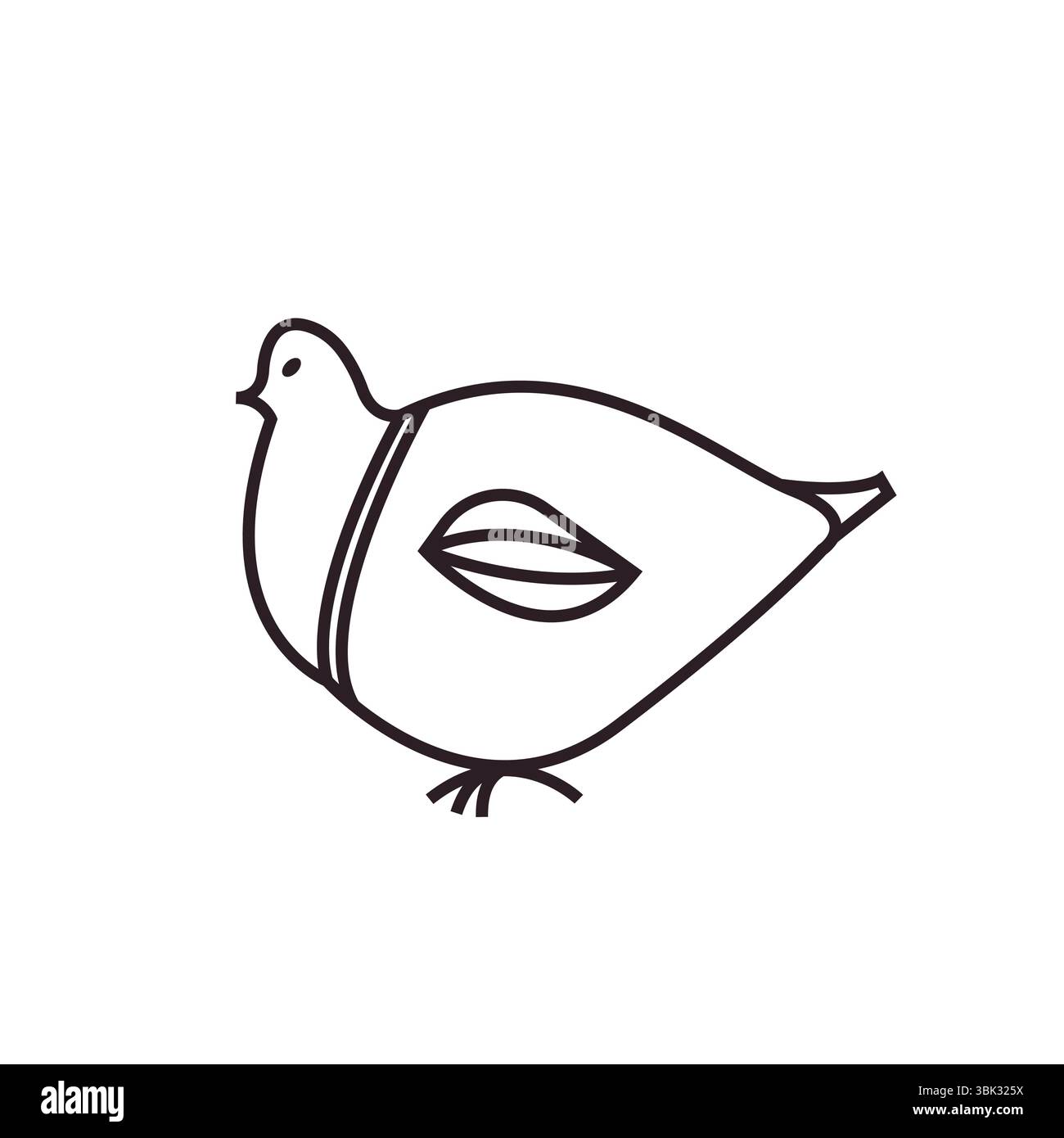 Dove Pidgeon Bird Emoji Symbol Sign Icon Vector Illustration Stock 