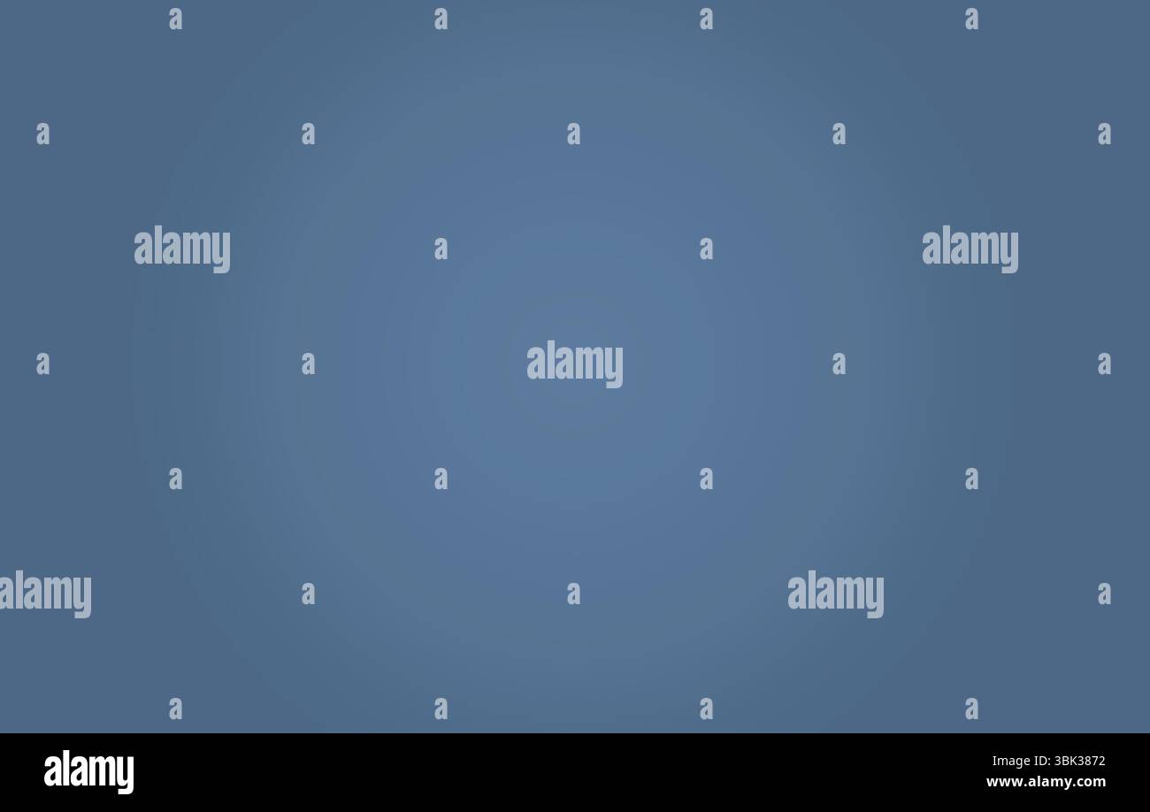 Abstract blue gradient background is creating smooth vignette effect in flat design Stock Photo