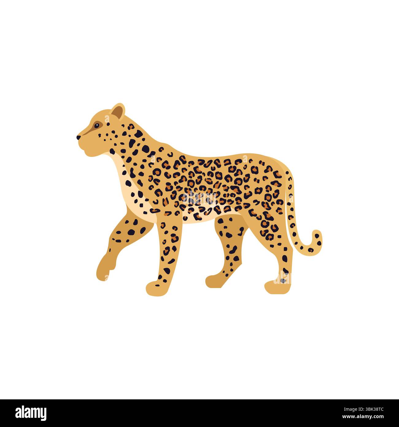 leopard emoji symbol sign icon vector illustration Stock Vector Image ...
