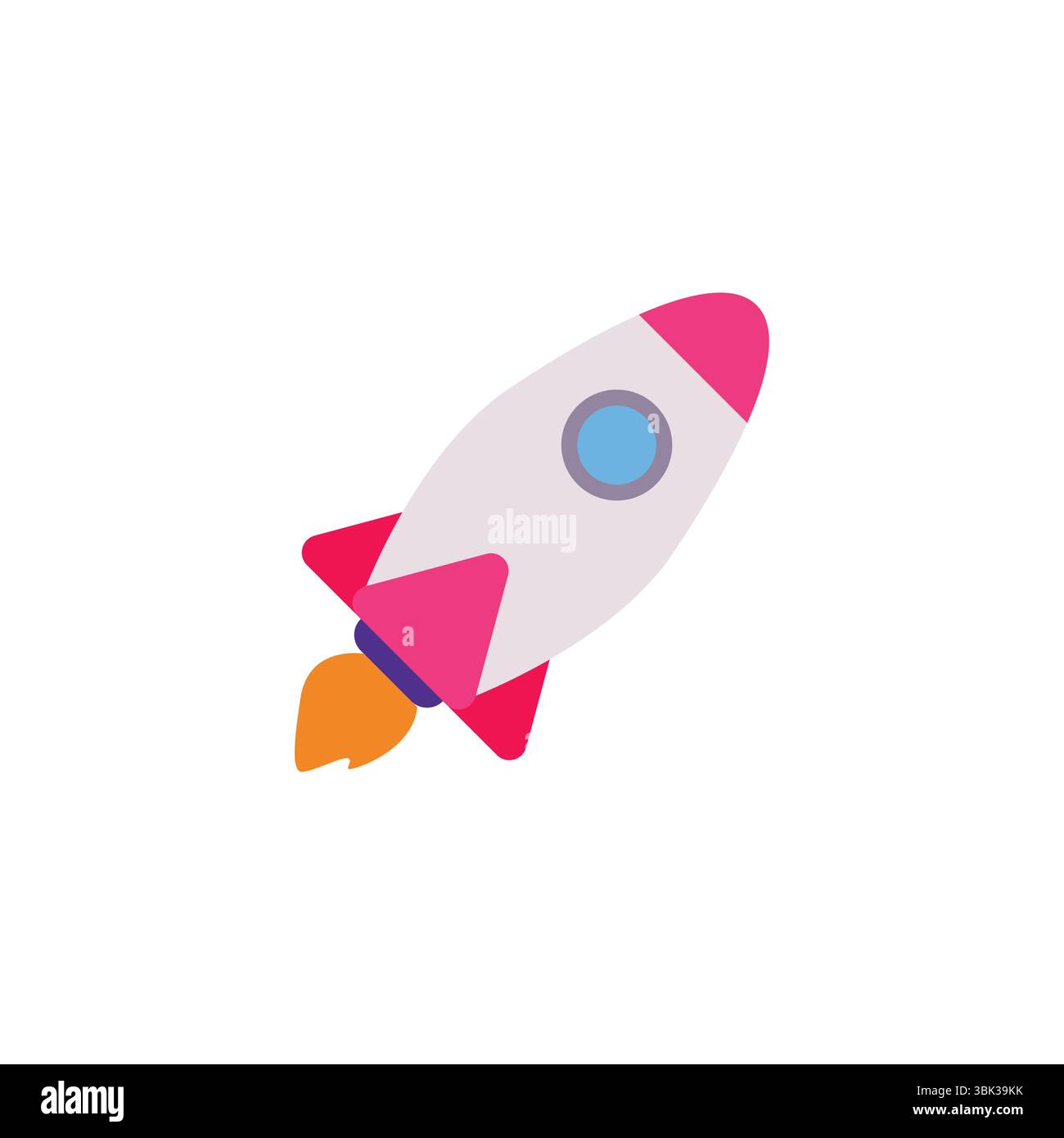 space ship rocket emoji symbol sign icon vector illustration Stock ...