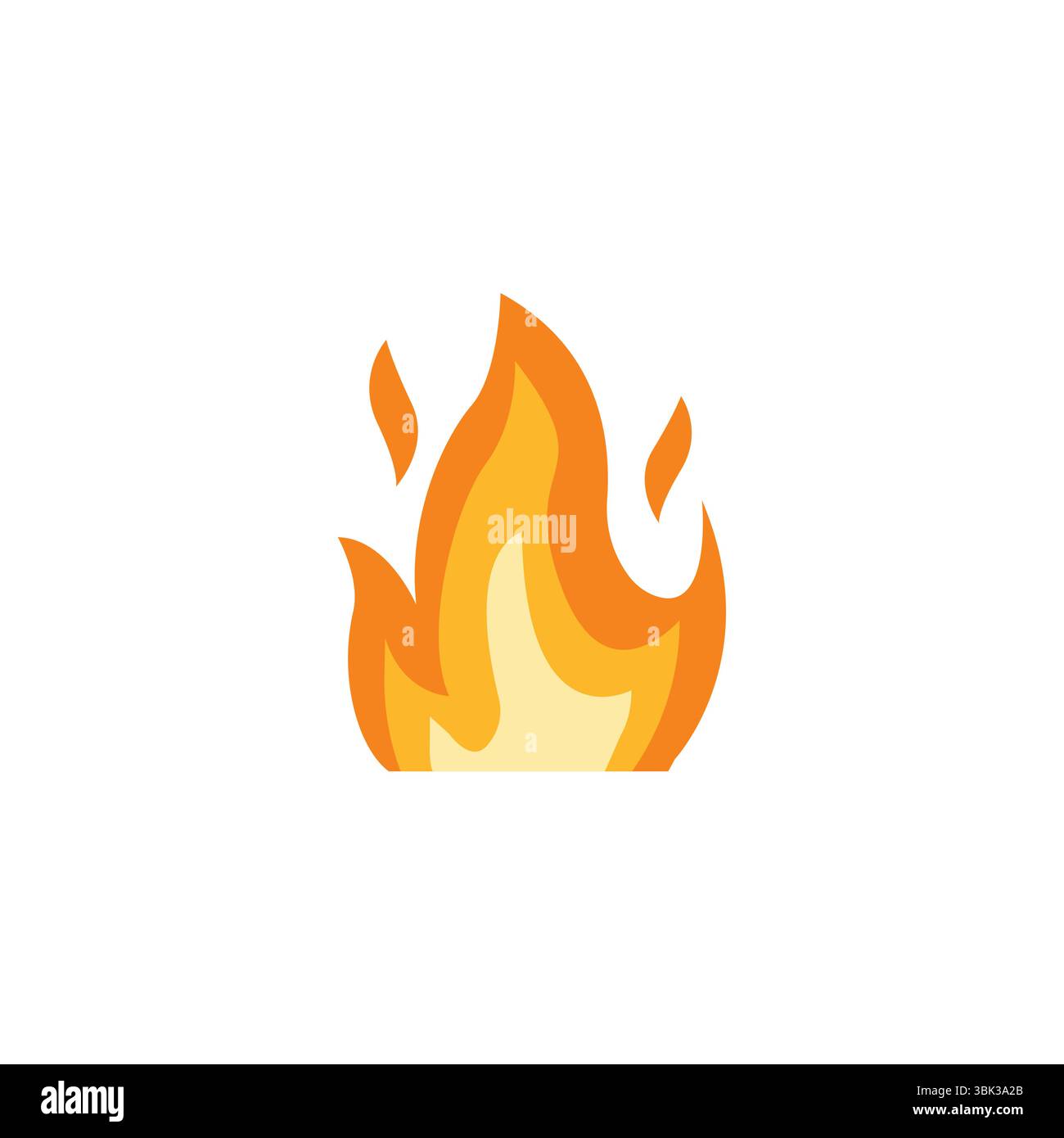fire lit bonfire flames flame emoji symbol sign icon vector ...