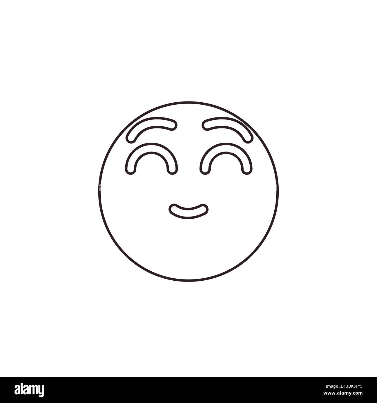 smile face emoji symbol sign icon vector illustration Stock Vector ...