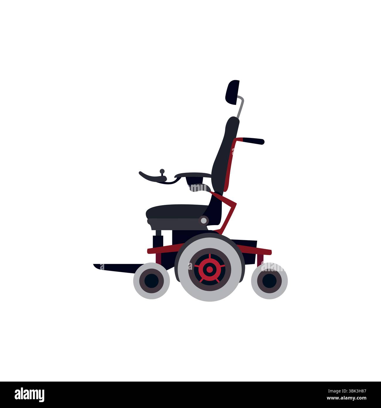 motorized wheelchair emoji symbol sign icon vector illustration Stock ...