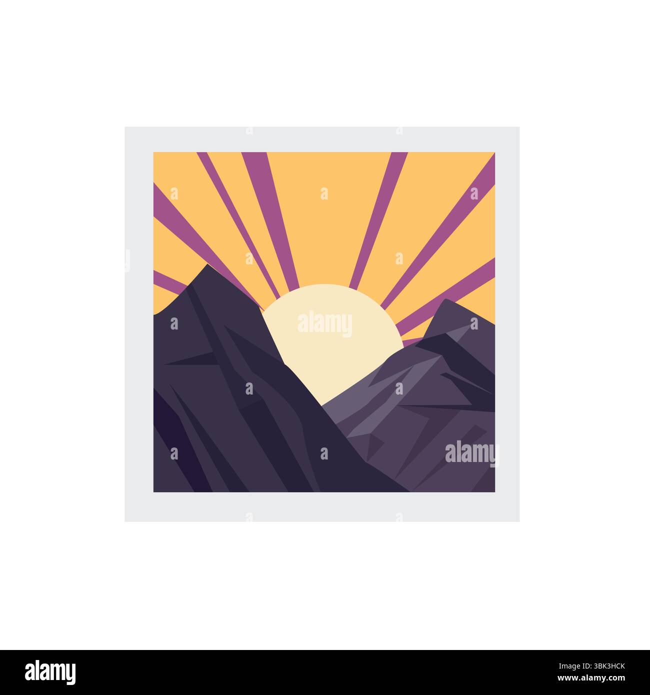 sunset sunrise emoji symbol sign icon vector illustration Stock Vector ...