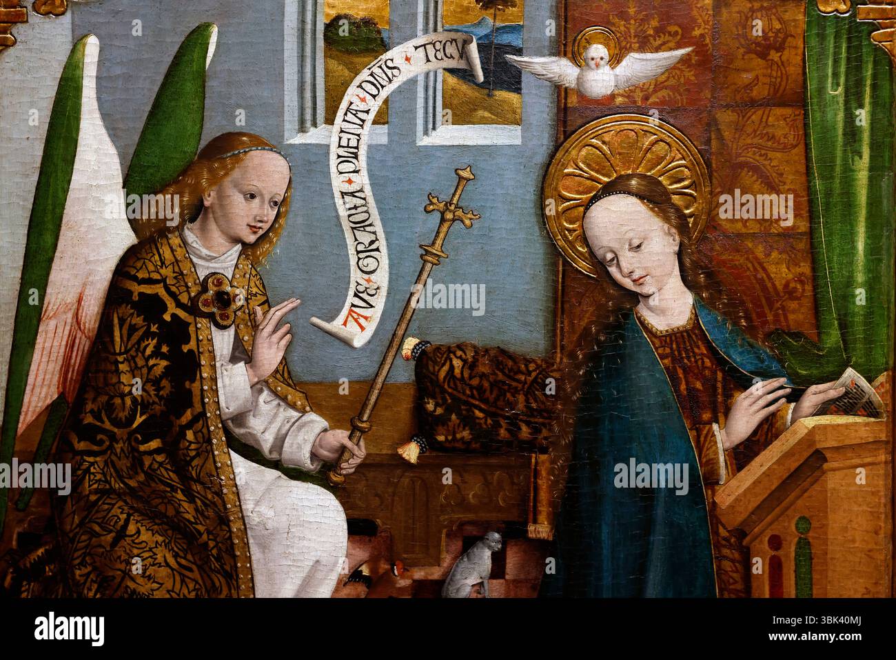 The National Museum. The Annunciation is the announcement by the angel ...