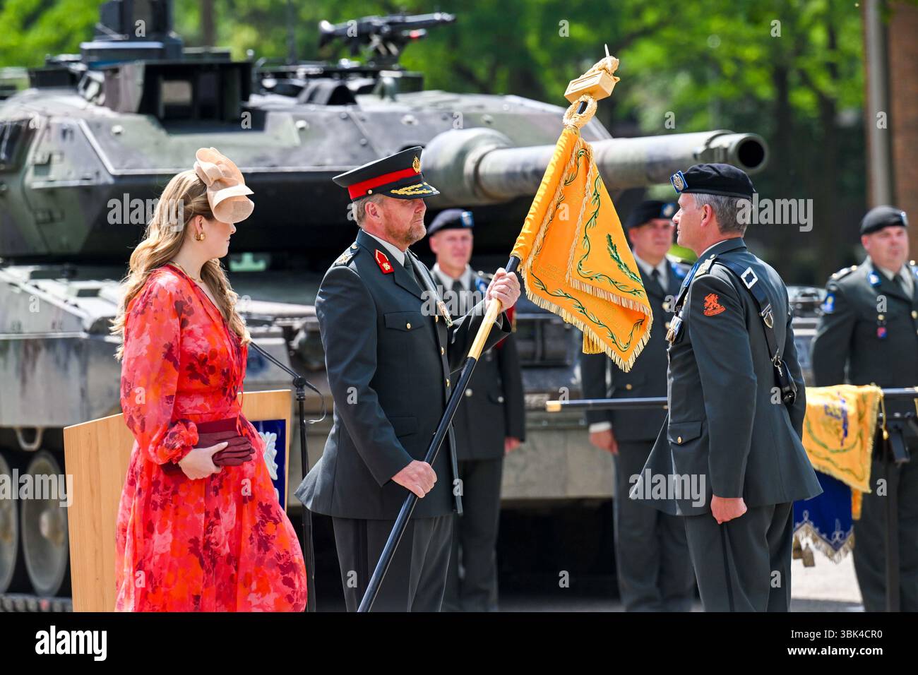 Princess Amalia King Willem-Alexander military uniform The Military House of the King