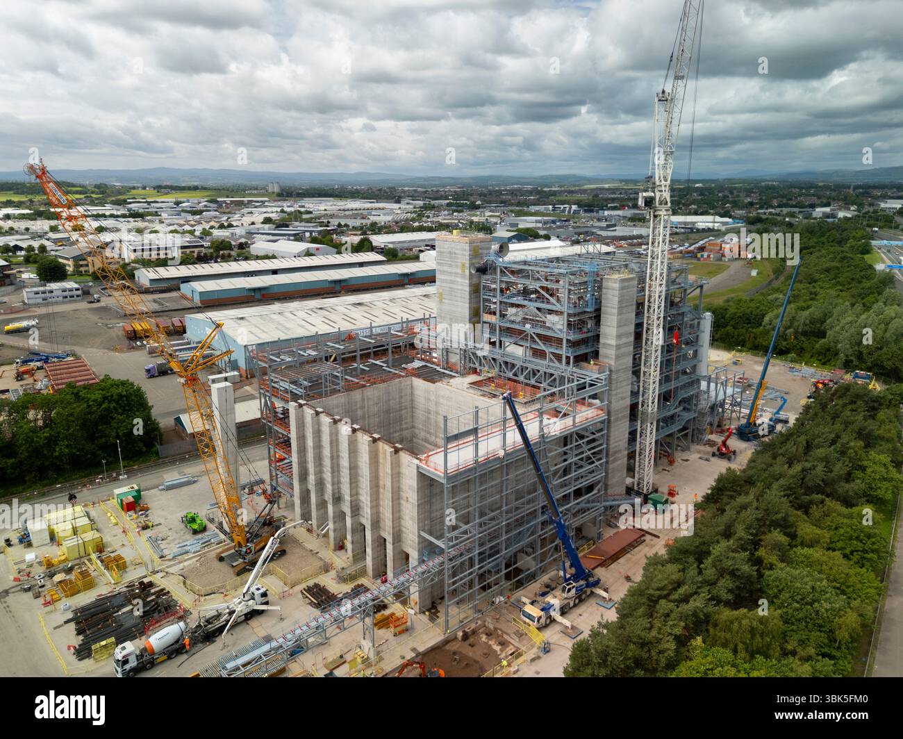 The South Clyde Energy Centre will generate energy from waste left over ...