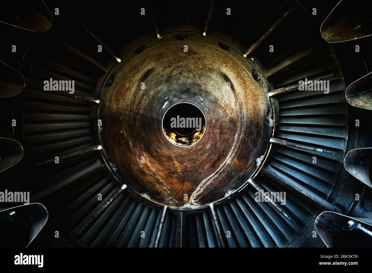 Parts of jet engine hi-res stock photography and images - Alamy