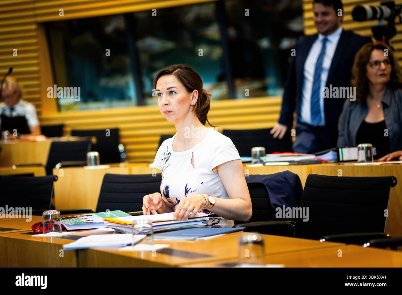 180625 Erfurt , 180625 , Plenum Landtag Thüringen im Bild: Carolin Gerbothe ...