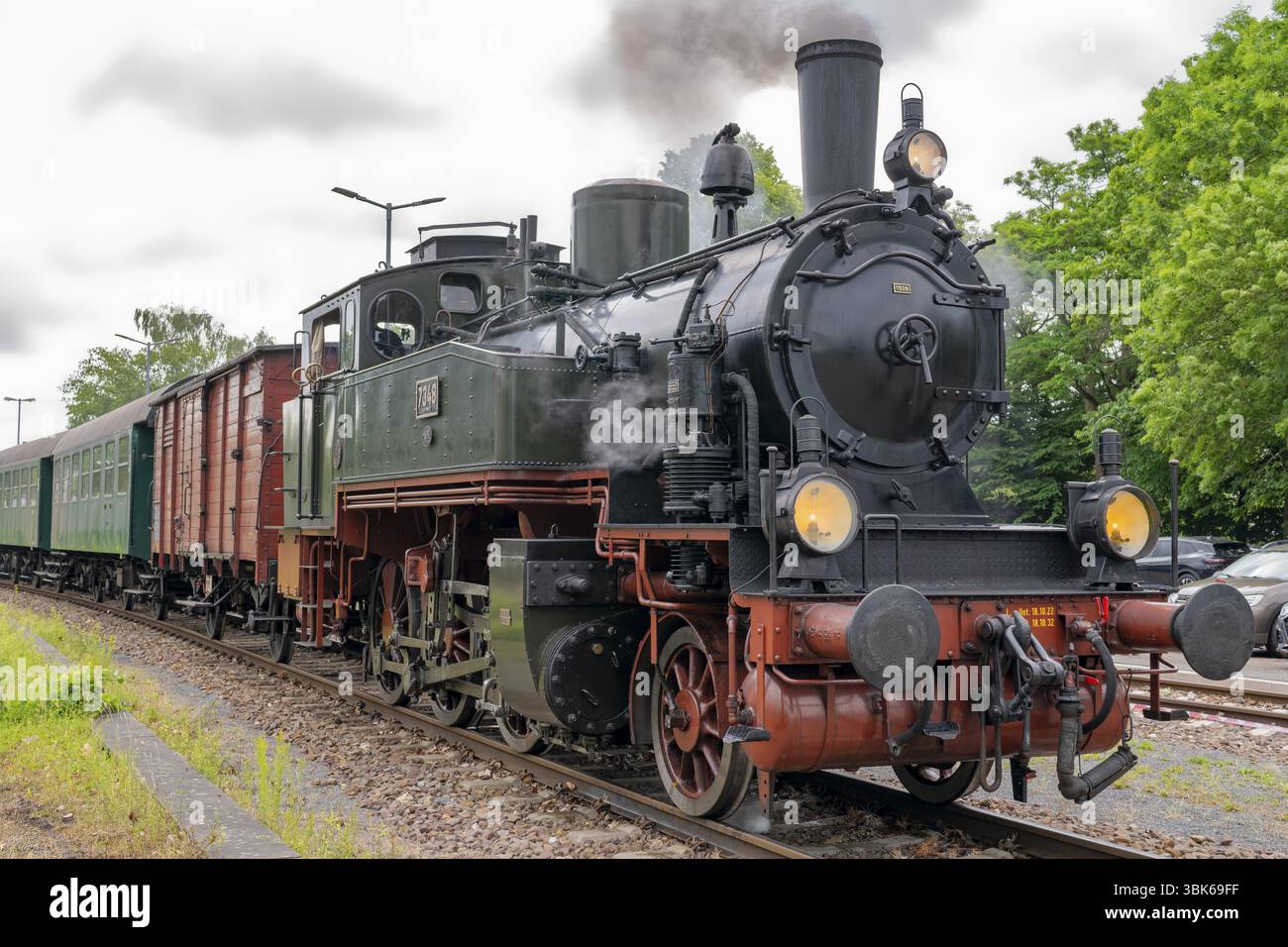 Staff Rides Prussian Prussian steam locomotive hi-res stock photography and images - Alamy