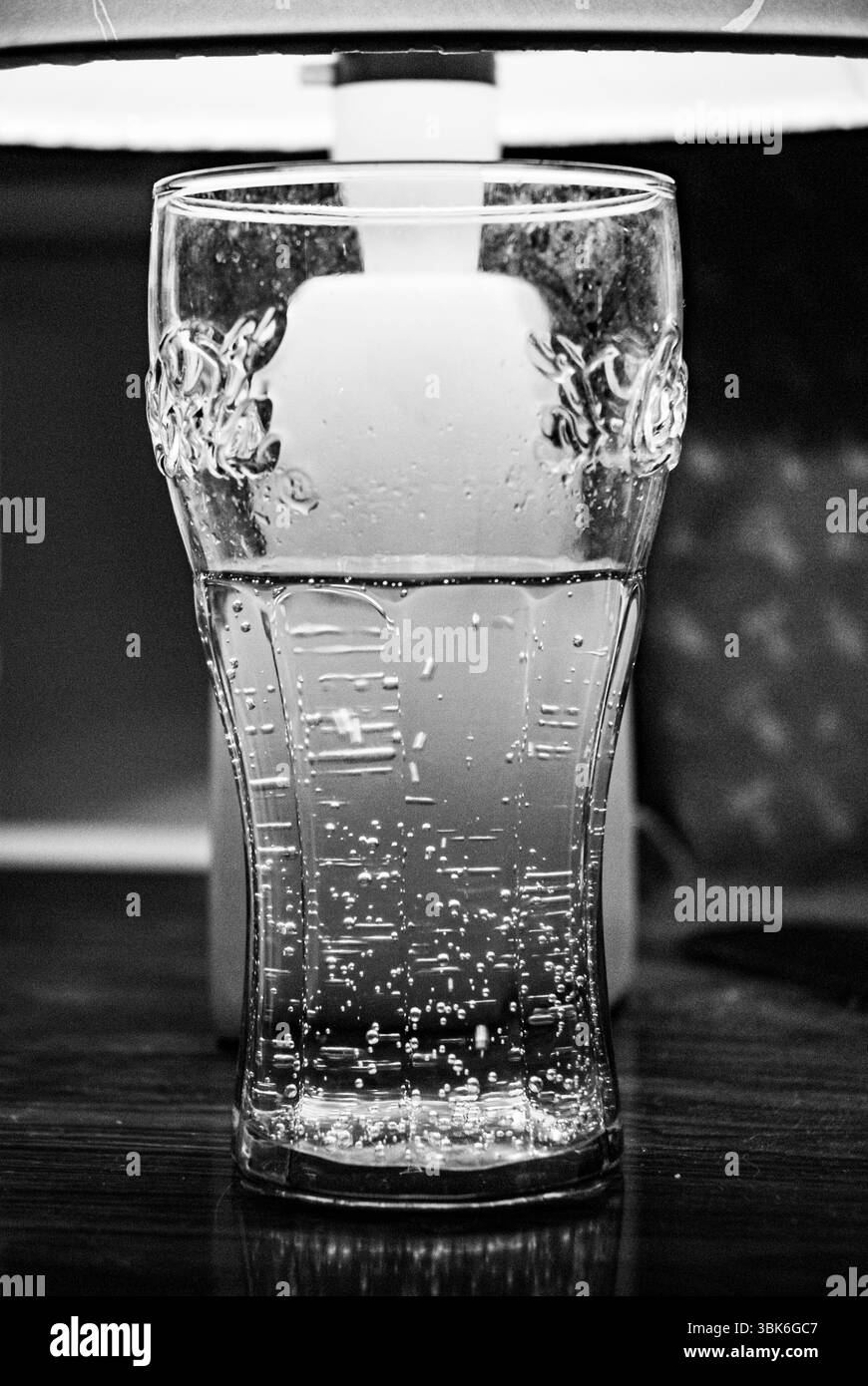 Blue transparent glass Black and White Stock Photos & Images - Alamy
