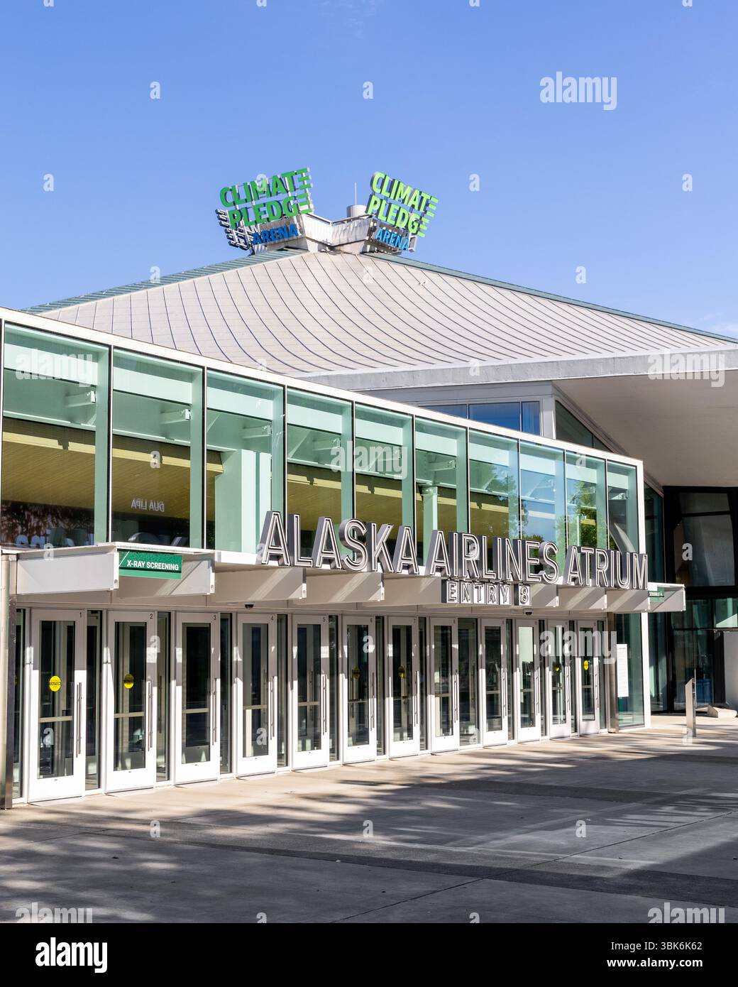 Climate Pledge Arena, home to the Seattle Kraken and Seattle Storm, is ...