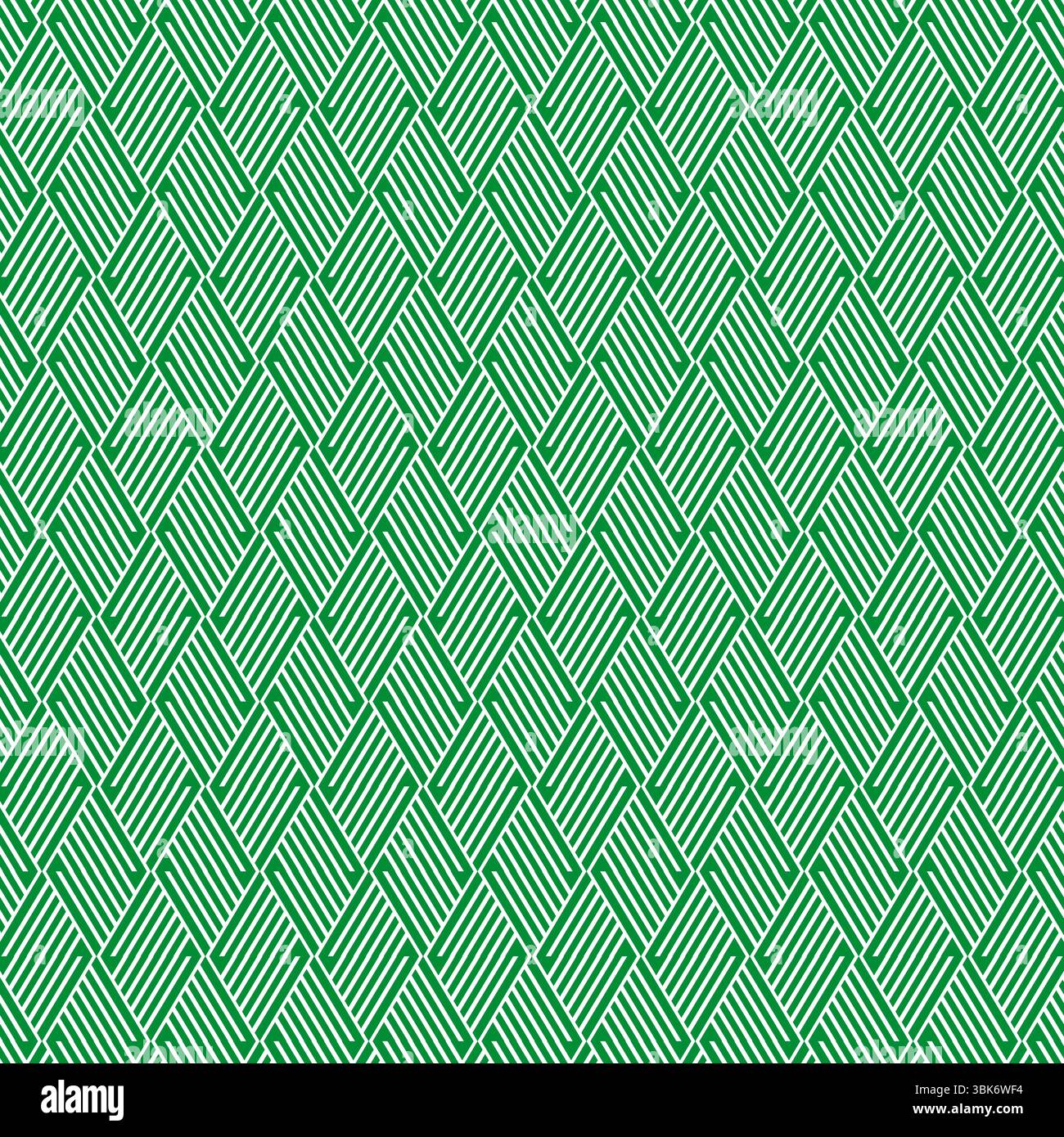 Geometric square pattern. Green line structure. Seamless tile texture ...