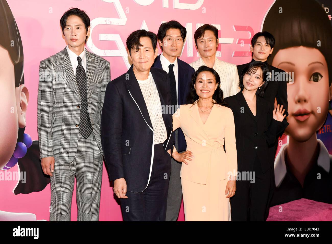 Sim Lee New York, USA. 18th June, 2025. Park Sung-hoon, Lee Jung-jae, Hwang ...