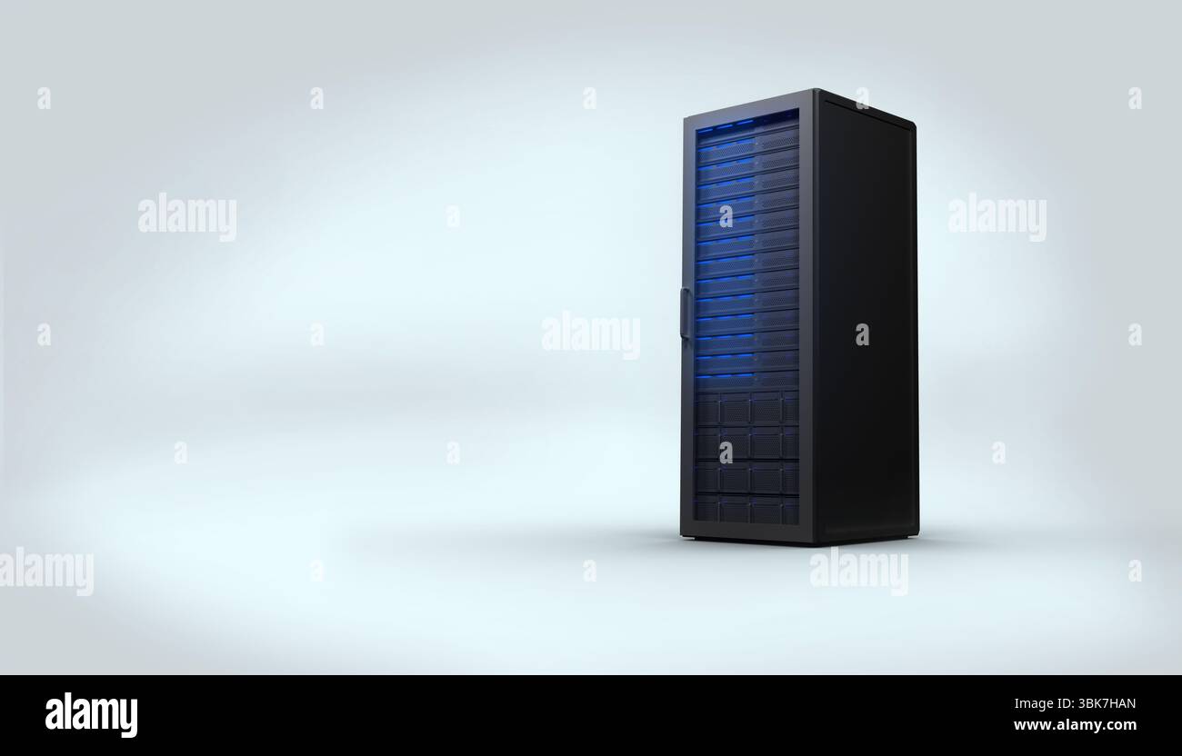 Black computer tower hi-res stock photography and images - Alamy