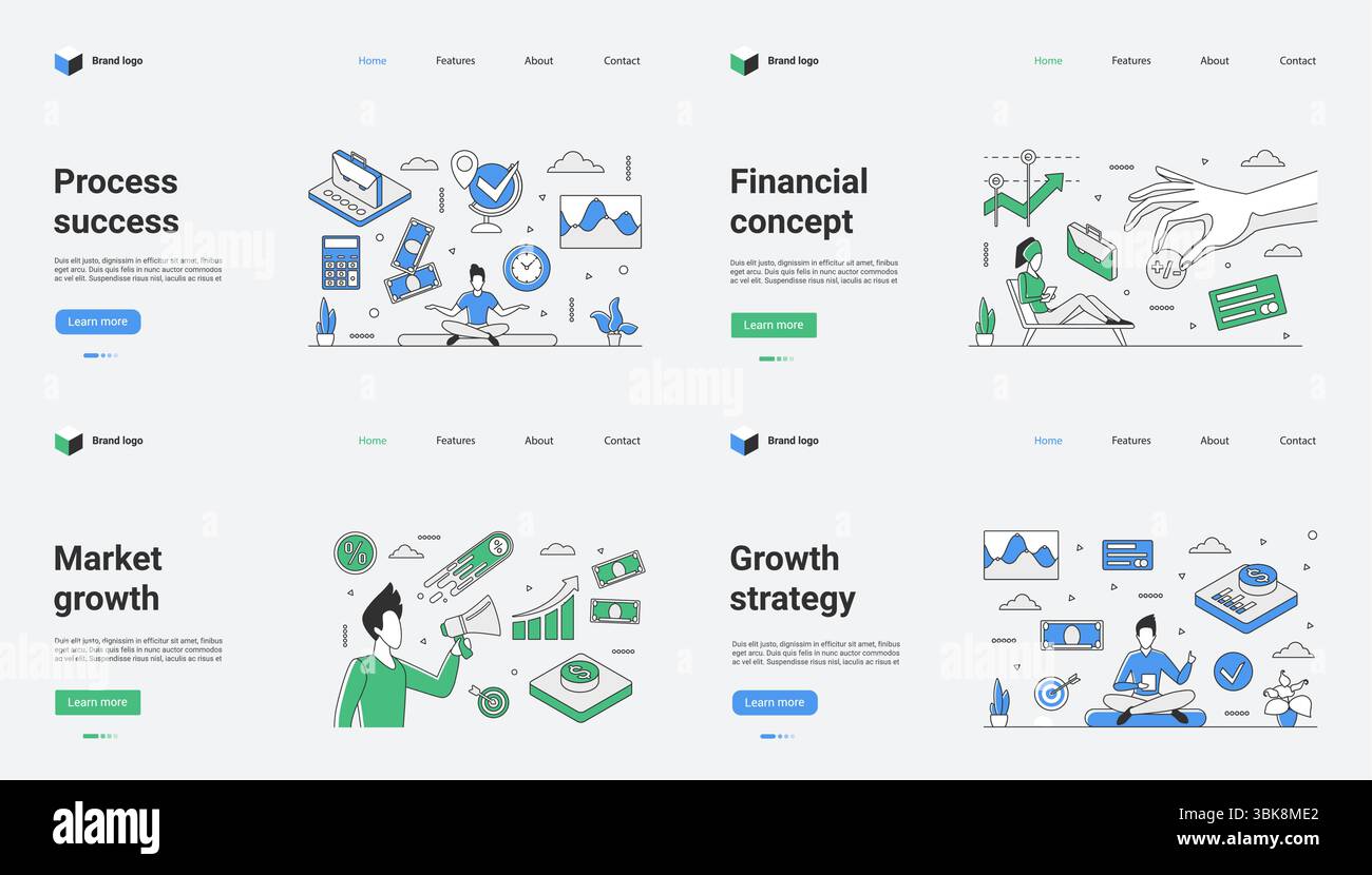 Business process strategy methods Stock Vector Images - Alamy