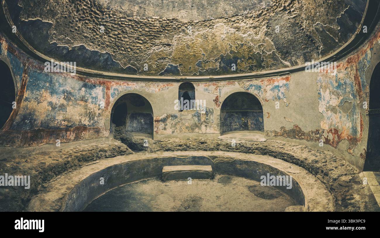 Abandoned interior of an Ancient ruin close up photo Stock Photo - Alamy