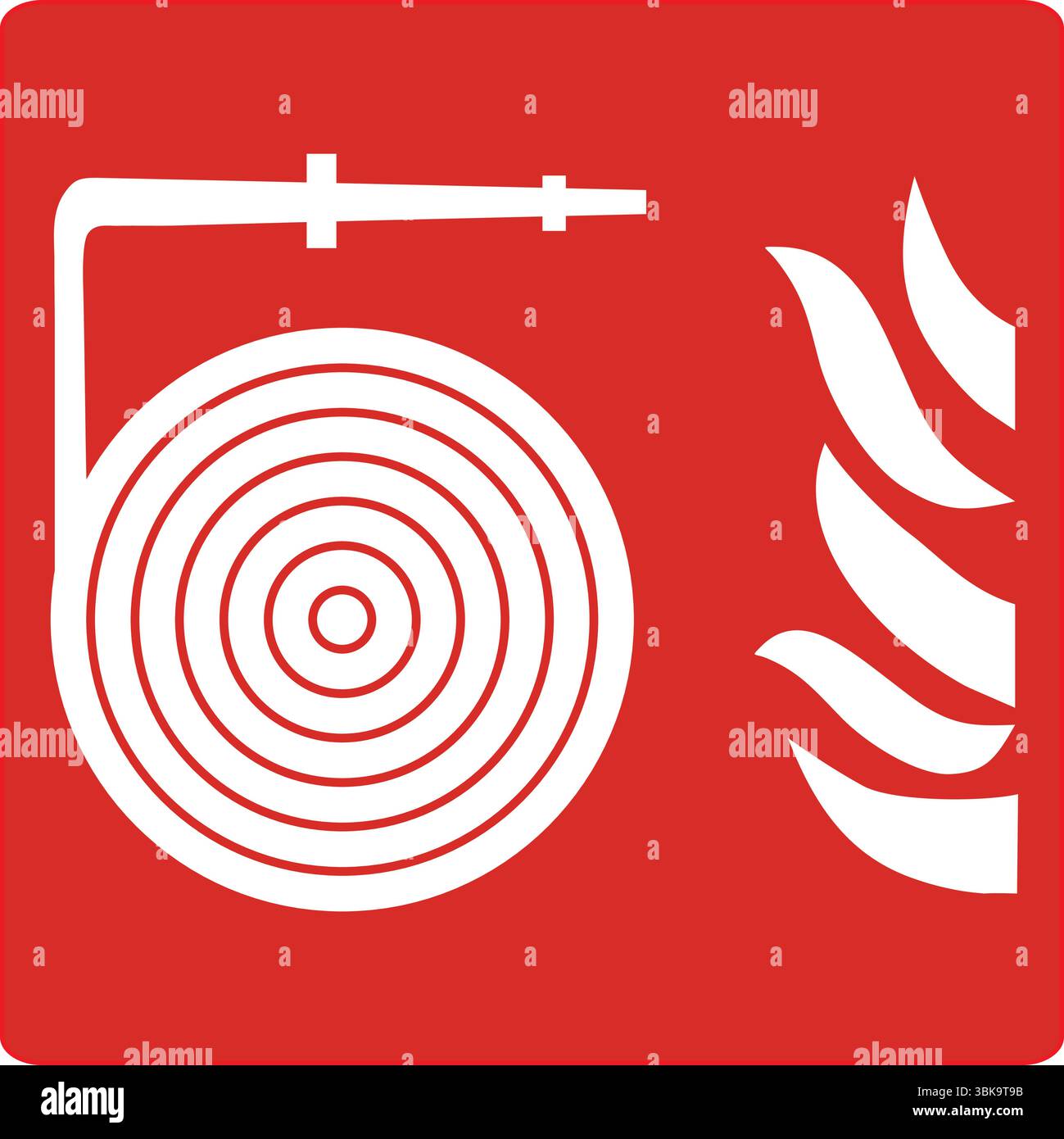 Firefighter firefighting equipment on Stock Vector Images - Alamy